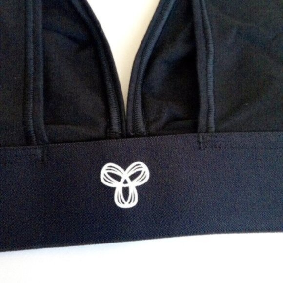 TNA Triangle Style Black Bralette Size L - Picture 4 of 12